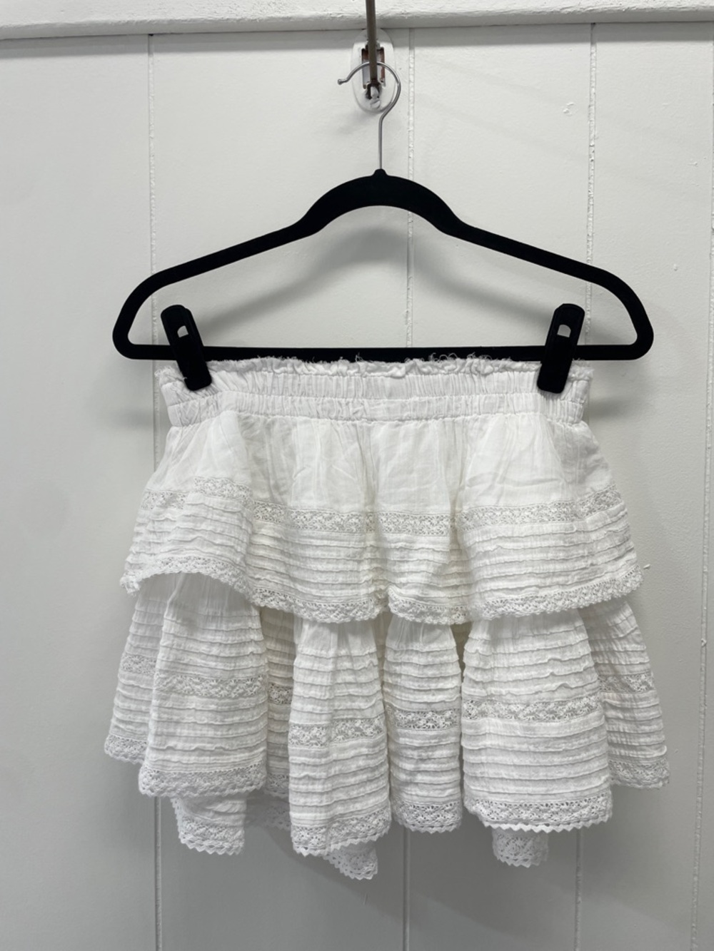 Aerie | Women’s | Tiered Lace White Skirt | M